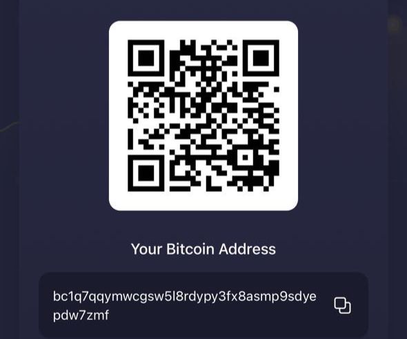 deposit address